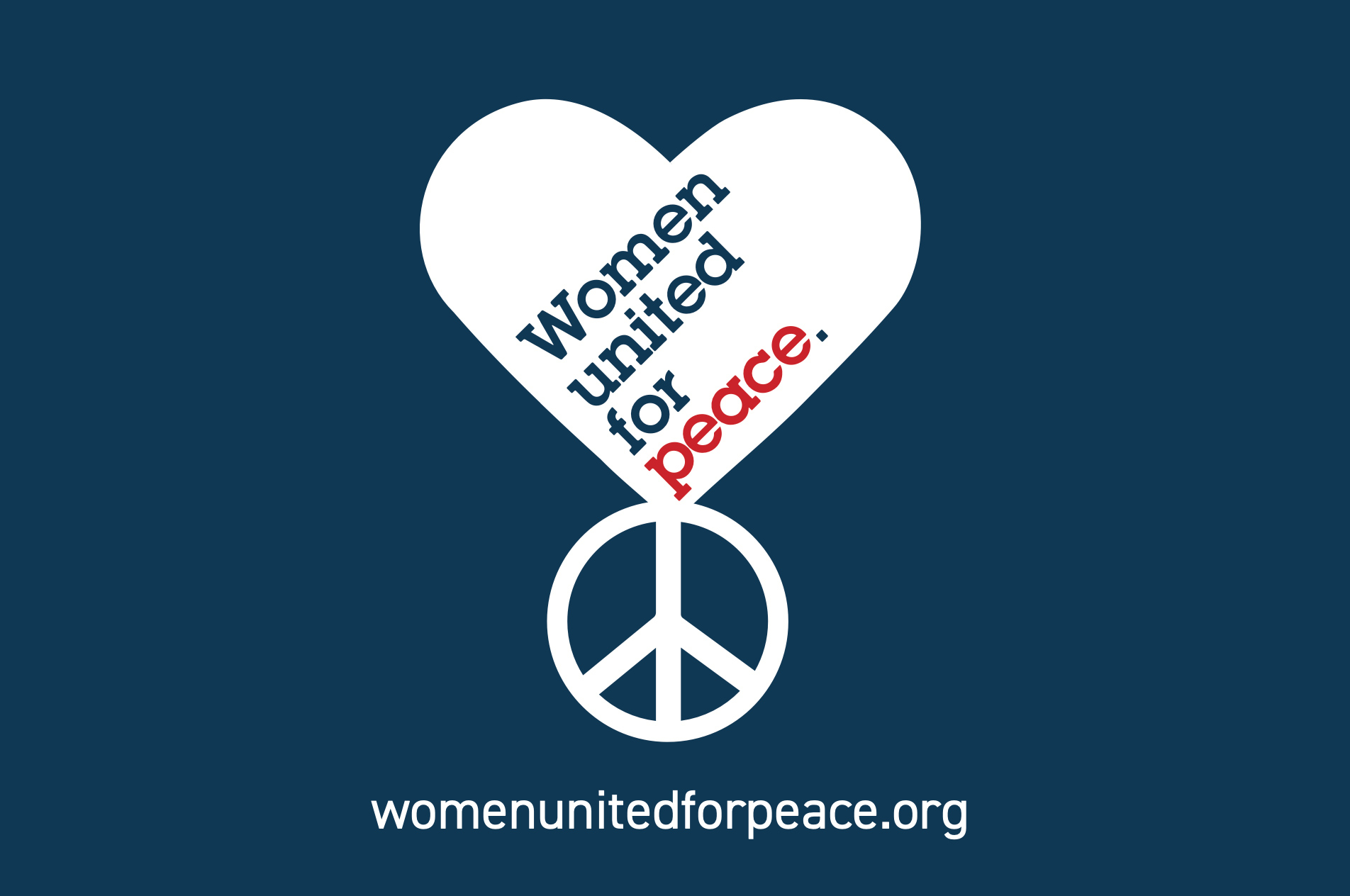 Logo Women united For Peace